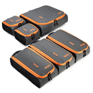 BAGSMART New Breathable Travel Accessories 6 Set Packing Cubes Luggage Packing Organizers Bag Fit 24" Carry on Suitcase
