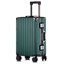 Load image into Gallery viewer, Edison Suitcase Aluminum Frame Luggage Men Women Suitcase Alloy Frame Luggage Trolley Case Spinner Wheels Rolling mala de Viagem

