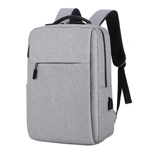 Women USB Port Zipper Waterproof Laptop Business Backpack School Bag Daypack