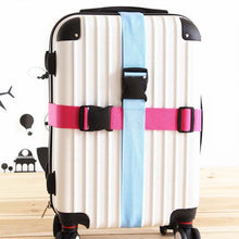 Load image into Gallery viewer, Travel Baggage Adjustable Suitcase Luggage Straps Tie Down Belt Buckle Strap Travel Accessories High Quality
