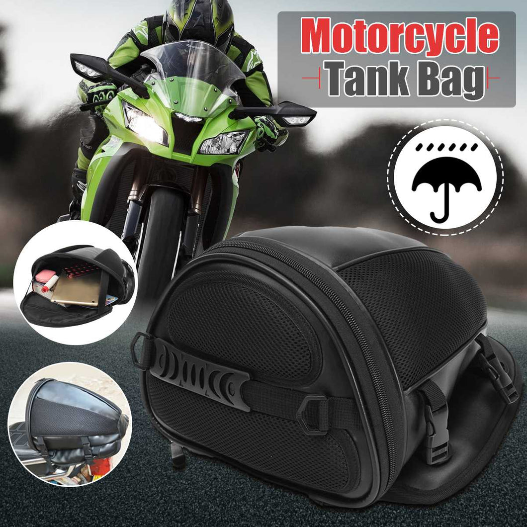 1xMotorcycle Tank Bag Waterproof Luggage Tail Box Tank Saddle Bag Bike Sports Gear Case For Honda For BMW For Yamaha For Suzuki
