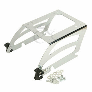 Motorcycle Solo Pack Luggage Rack Mount For Harley Tour Pak Softail Deluxe Fat Boy Heritage Springer Night Train 2005-2017